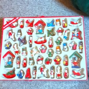 Kurt Adler 48 piece miniature ornaments